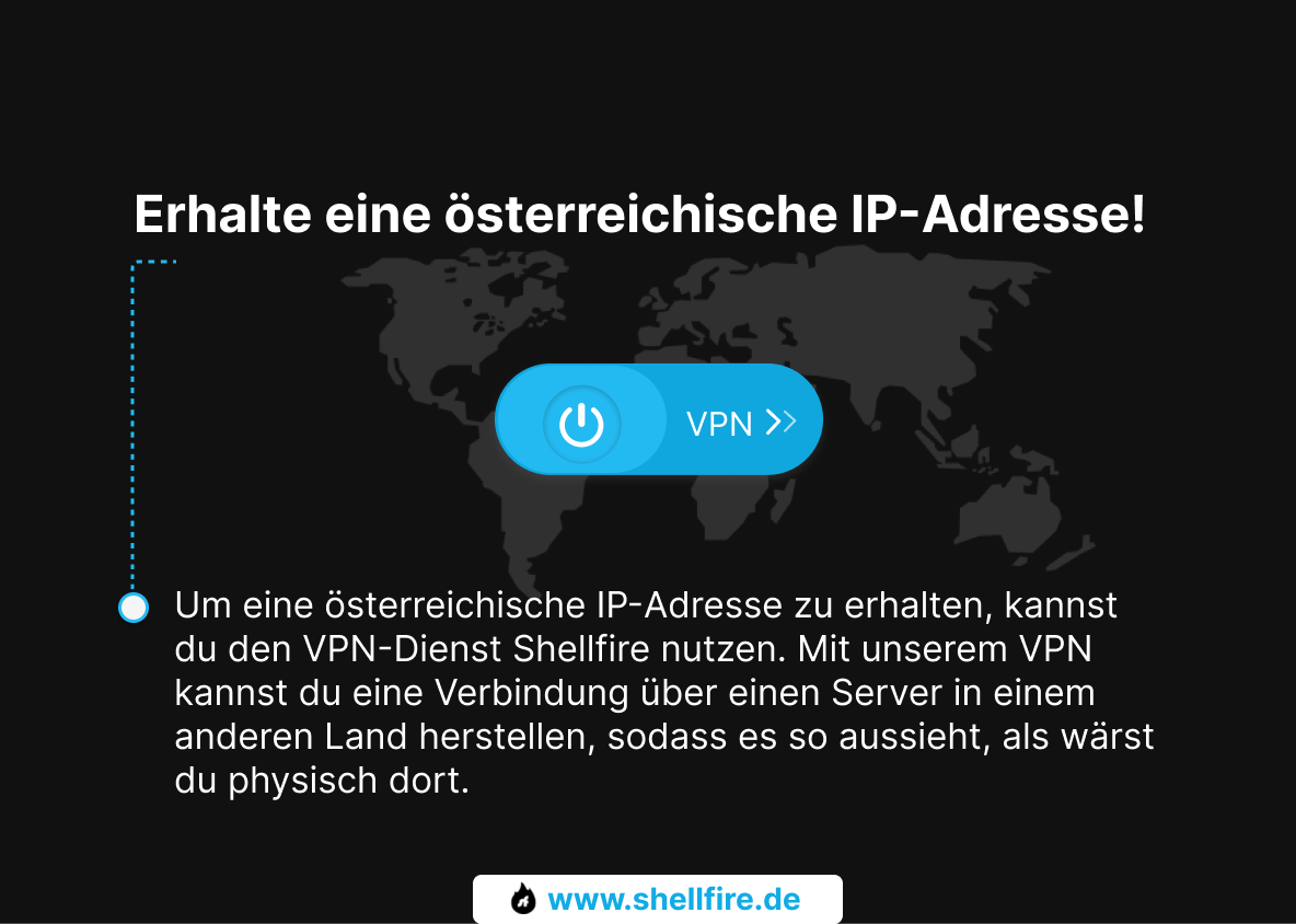 Erhalte eine österreichische IP-Adresse!