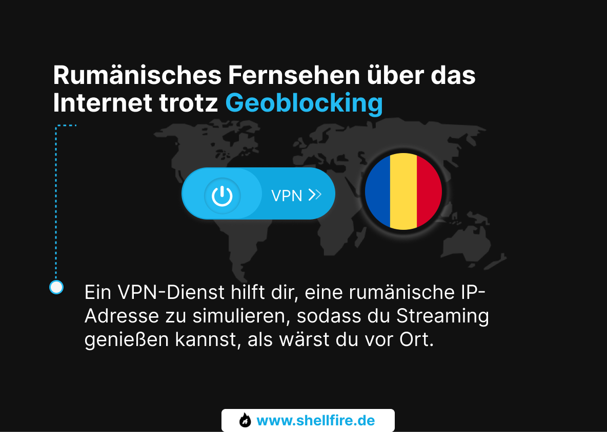 Rumänisches Fernsehen über das Internet trotz Geoblocking