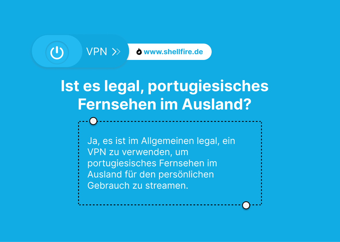 Legalität portugiesisches Fernsehen im Ausland streamen