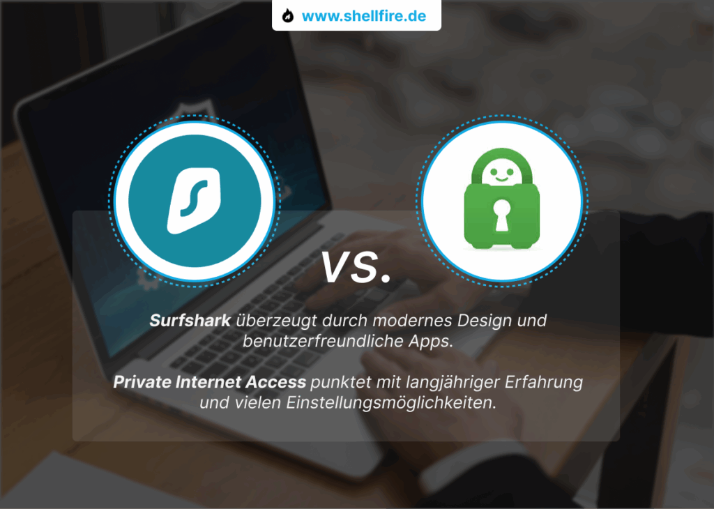 Surfshark vs Private Internet Access